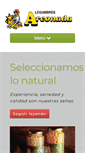 Mobile Screenshot of legumbresarconada.com